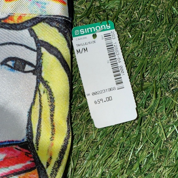 Vibrant Multicolor A-Line Skirt Brand New - Picture 3 of 5